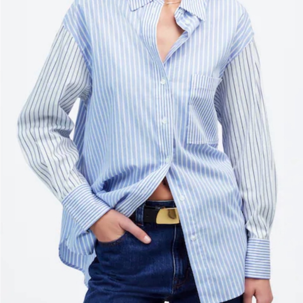 Oversized Button-Up Shirt